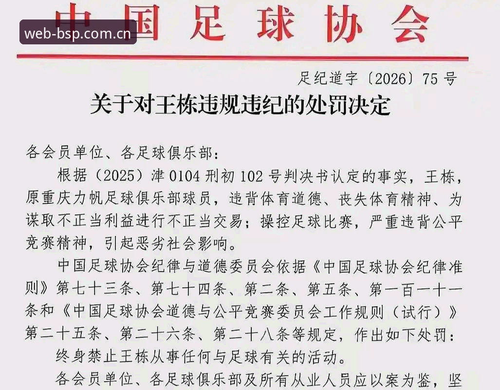 BSports最新动态哪个好 中国足协第三批禁足名单深度解析:行业整顿背后的乱象与出路